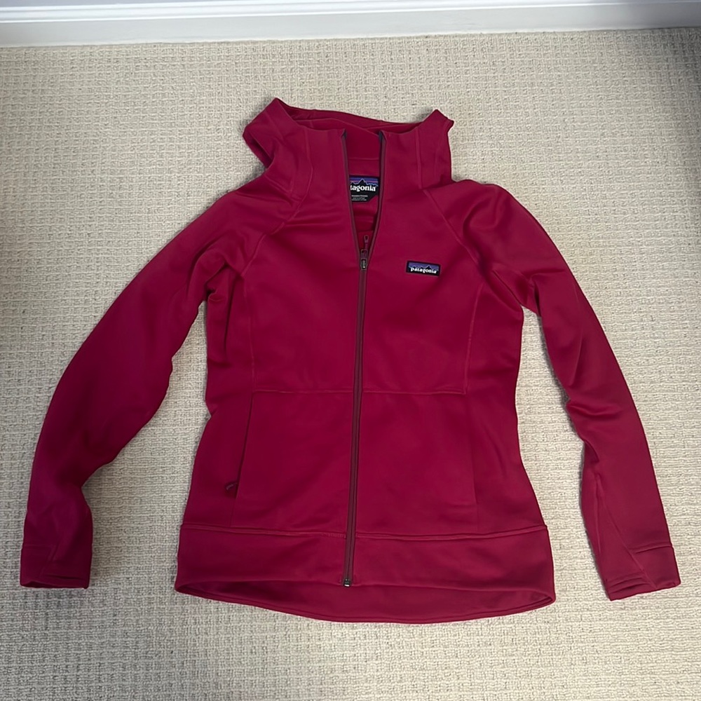 Patagonia pink zip up